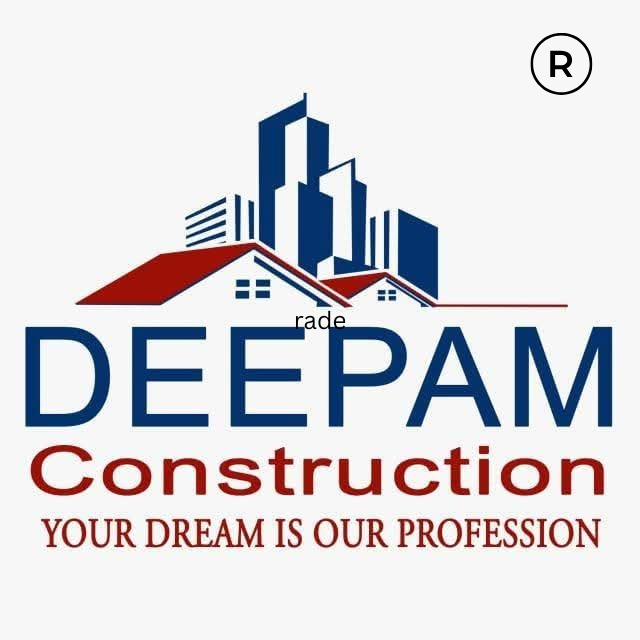 Deepam Construction Logo